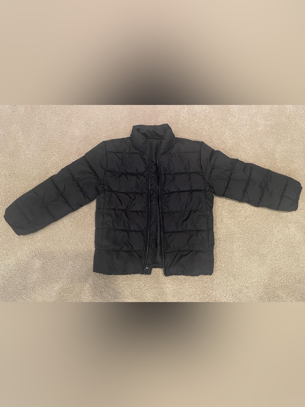 Children’s Place black puffer coat size 7/8